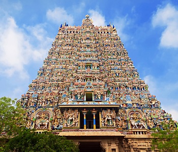 Menakshi Temple, Madurai, Tamil Nadu, India