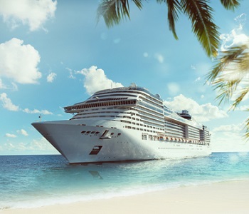 image of a cruise ship